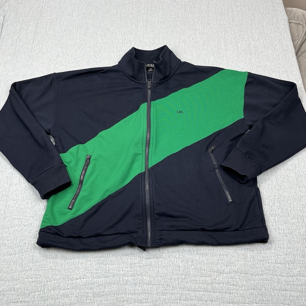 Ralph Lauren Green/Black Jacket Multi Size‎ Large 200810640001